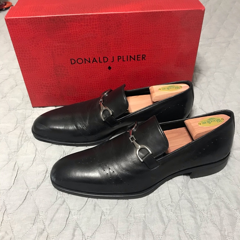 Donald Pliner Silvanno 61 Black Men's loafers